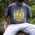 College Grad Class Of 2025 Senior Graduate Graduation Men's Comfort Colors T-Shirt Denim