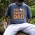 Color Guard Dad Flag Flipping Father Men's Comfort Colors T-Shirt Denim