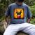 Colorful Sketch Oil Painting Of A Bat Reading Book Men's Comfort Colors T-Shirt Denim