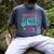 Cosmetology Graduation Tee I Survived Cosmetology School Men's Comfort Colors T-Shirt Denim