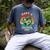 Have A Crappie Day Retro Fishing Sarcastic Dad Men's Comfort Colors T-Shirt Denim
