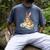Cute Bunny Reading Book Glasses Bookworm Men's Comfort Colors T-Shirt Denim