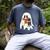 Cute Ghost Cat Reading Book Spooky Season Halloween Costume Men's Comfort Colors T-Shirt Denim