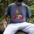 Cute Gingerbread Man Reading Book Nerd Christmas Bookish Men's Comfort Colors T-Shirt Denim Cute Gingerbread Man Reading Book Nerd Christmas Bookish Men's Comfort Colors T-Shirt Denim