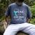 Cute Mermaid Librarian Teacher Dive Into A Good Book Reading Men's Comfort Colors T-Shirt Denim