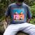Cute Penguin Reading Book School Librarian Teacher Student Men's Comfort Colors T-Shirt Denim