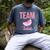 Cute Team Tutus Gender Reveal For Mom And Dad Men's Comfort Colors T-Shirt Denim