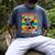 Dabbing Boy Goodbye 2nd Grade Hello 3rd Grade Graduation Men's Comfort Colors T-Shirt Denim