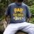 Dad Of The Bee Day Girl Flower Birthday Family Matching Men's Comfort Colors T-Shirt Denim