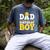 Dad Of The Birthday Boy Construction Birthday Party Hat Men Men's Comfort Colors T-Shirt Denim