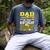 Dad Of The Birthday Boy Construction Truck Men's Comfort Colors T-Shirt Denim