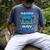 Dad Of The Birthday Boy Cool Gamer Video Game Birthday Men's Comfort Colors T-Shirt Denim