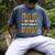 Dad Of The Birthday Boy Gamer Pixel Birthday Party Matching Men's Comfort Colors T-Shirt Denim