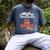 Dad Birthday Boy Train I'm 2 Two Yr Old Chugga Engine Men's Comfort Colors T-Shirt Denim