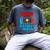 Dad Of The Birthday Boy Video Games Theme Bday Matching Men's Comfort Colors T-Shirt Denim