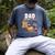 Dad Birthday Crew Pizza Theme Birthday Pizza Lover Party Men's Comfort Colors T-Shirt Denim