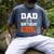 Dad Of The Birthday Girl Basketball Dad Family Matching Men's Comfort Colors T-Shirt Denim
