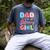 Dad Of The Birthday Girl Family Summer Beach Birthday Party Men's Comfort Colors T-Shirt Denim