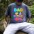 Dad Of The Birthday Girl Painting Art Birthday Girl Family Men's Comfort Colors T-Shirt Denim
