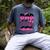 Dad Of The Birthday Girl Pink Family Birthday Girls Party Men's Comfort Colors T-Shirt Denim