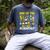 Dad Of The Birthday Scientist Matching Science Birthday Men's Comfort Colors T-Shirt Denim