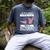 Dad Grandpa Veteran Nothing Scares Patriotic Veterans Day Men's Comfort Colors T-Shirt Denim