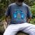 To My Dad In Heaven I Miss You Men's Comfort Colors T-Shirt Denim