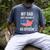 My Dad Just Became A US Citizen Proud New American Citizen Men's Comfort Colors T-Shirt Denim