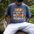 Dad Little Cutie Baby Shower Orange 1st Birthday Party Men's Comfort Colors T-Shirt Denim