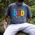 Dad Master Builder Building Bricks Blocks Family Fathers Day Men's Comfort Colors T-Shirt Denim