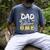 Dad Of The Notorious One Old School 1st Hip Hop Birthday Men's Comfort Colors T-Shirt Denim