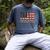 Dad Protector Hero Legend USA Flag Dad Father's Day Men's Comfort Colors T-Shirt Denim