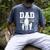Dad Sons First Hero Daughter Love For Father's Day Men's Comfort Colors T-Shirt Denim