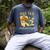 Dad Tax Graphic Tee Fathers Day Men's Comfort Colors T-Shirt Denim