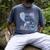 Dada Dad 1st Birthday Mermaid Oneder The Sea Family Matching Men's Comfort Colors T-Shirt Denim