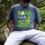 Dada Of The Three Rex Birthday Dinosaur Family Matching Men's Comfort Colors T-Shirt Denim