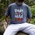 Dada Of The Wild One Buffalo Plaid Lumberjack 1st Birthday Men's Comfort Colors T-Shirt Denim