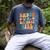 Daddy Of The Birthday Girl Groovy Themed Father Dad Men's Comfort Colors T-Shirt Denim
