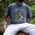 Daddy Of The Birthday Girl Pink And Green Family Matching Men's Comfort Colors T-Shirt Denim