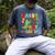 Daddy Of The One-A-Saurus 1St Birthday Boy Dinosaur Men's Comfort Colors T-Shirt Denim