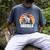Dadzilla The Rad Dad Kaiju Vibes Men's Comfort Colors T-Shirt Denim