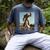 David And Goliath Bible Book Of Samuel King David Men's Comfort Colors T-Shirt Denim