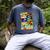 DC Comics Father's Day Justice League Dad Attributes Men's Comfort Colors T-Shirt Denim