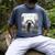 Dog Mom Dad Alien Selfie Weimaraner UFO For Men Women Men's Comfort Colors T-Shirt Denim