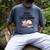 Easily Distracted By Cats And Books Cute Book Lover Men's Comfort Colors T-Shirt Denim