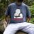Family Guy Peter Stewie Dad Life Distressed Big Chest Logo Men's Comfort Colors T-Shirt Denim
