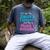 Family Tee I Got My Daddy's Temper And Mama's Attitude Men's Comfort Colors T-Shirt Denim