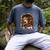 Fantasy Dragon Reading Book Lover Men's Comfort Colors T-Shirt Denim