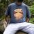 Fat Hairy Guy Big Stomach & Man Boobs Fat Dad BOD Men's Comfort Colors T-Shirt Denim