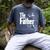The Father New Daddy Expecting Baby T-Shirt Men's Comfort Colors T-Shirt Denim